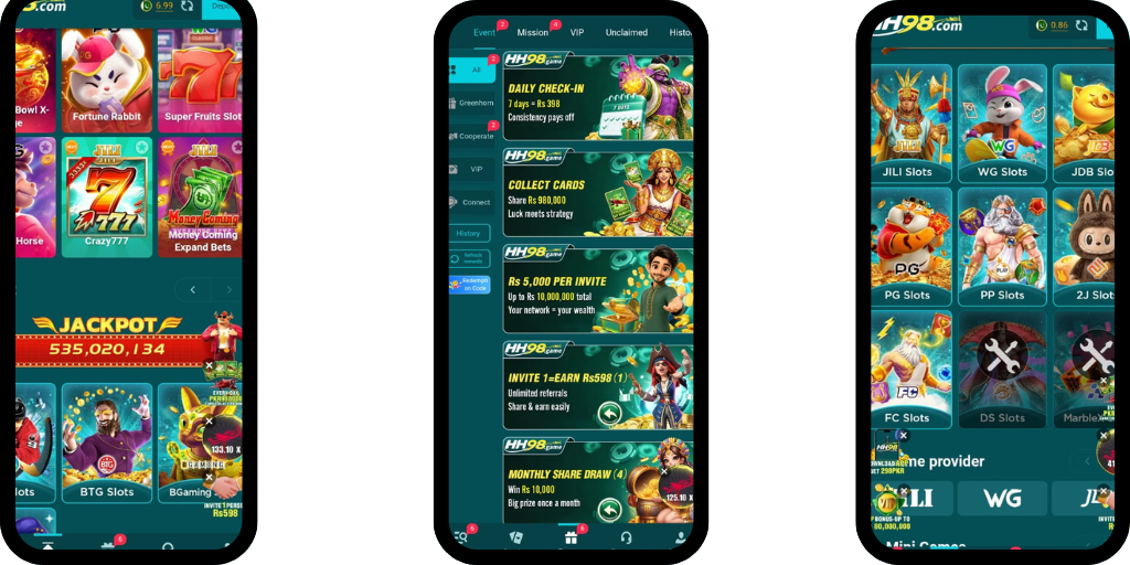 HH98 Online Game  New Players in pakistan